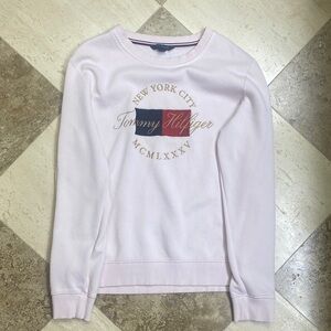 Tommy Hilfiger Light Pink Logo Sweatshirt